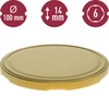 Schroefdop fi 100 goud - 10 stuks - 3 ['dop', ' doppen', ' schroefdop', ' schroefdoppen', ' fi100', ' fi 100']