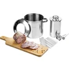 Set met watermantel-hamkoker 1,5 kg + pan - 17 ['hamkoker', ' hamkoker 1', '5 kg', ' hamkoker met pan', ' hamkoker met watermantel', ' gerechten uit de hamkoker', ' gerechten uit de hamkoker', ' maaltijden uit de hamkoker', ' maaltijden uit de hamkoker', ' hamkoker met pan', ' hamkoker met kraag', ' zakken voor hamkoker', ' zakken voor hamkoker', ' thermometer voor hamkoker', ' thermometer voor hamkoker', ' ham uit de hamkoker', ' ham uit de hamkoker', ' stoofpot uit de hamkoker', ' stoofpot uit de hamkoker', ' set met hamkoker', ' cadeau']