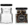 Set van 12 x pot 120ml + 30 etiketten voor het labelen van kruiden - 7 ['stickers voor kruiden', ' etiketten voor potten', ' etiketten voor containers', ' stickers voor kruidencontainers', ' stickers voor kruiden', ' zwarte stickers voor kruiden', ' zelfklevende etiketten voor kruiden', ' stickers voor potten', ' potten', ' kleine potten', ' potje', ' glazen pot', ' glazen potten', ' pot met deksel', ' potten voor kruiden', ' pot voor kruiden', ' pot 120ml']