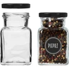 Set van 12 x pot 150ml + 30 etiketten voor het labelen van kruiden - 7 ['stickers voor kruiden', ' etiketten voor potten', ' etiketten voor containers', ' stickers voor kruidencontainers', ' stickers voor kruiden', ' zwarte stickers voor kruiden', ' zelfklevende etiketten voor kruiden', ' stickers voor potten', ' potten', ' kleine potten', ' potje', ' glazen pot', ' glazen potten', ' pot met deksel', ' potten voor kruiden', ' pot voor kruiden', ' pot 150 ml']