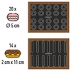 Siliconen bakmat - 8 ['bakmat', ' ovenmat', ' bakken op een siliconenmat', ' siliconenmat', ' beste voor bakken', ' modern bakken', ' bakaccessoires', ' bakken in de oven', ' geheimen van succesvol bakken', ' cadeau-idee', ' keukenaccessoires', ' matten met sjabloon', ' bakmatten']
