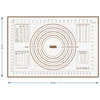 Siliconen mat – deegplank met opdruk: sjablonen en culinaire rekenmachine - 6 ['bakmat', ' ovenmat', ' bakken op een siliconen mat', ' siliconen mat', ' het beste voor bakken', ' modern bakken', ' bakaccessoires', ' bakken in de oven', ' geheimen van succesvol bakken', ' cadeau-idee', ' keukenaccessoires', ' matten met sjabloon', ' bakmatten', ' mat met rekenmachine', ' siliconen deegplank']