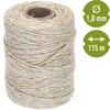Sisal touw 1,8 mm/115 m/250 g - 4 ['sisal touw', ' sisal touw', ' touw voor tomaten', ' touw voor komkommers', ' natuurlijk touw', ' ecotouw', ' touw voor macramé', ' touw voor binden', ' touw voor handwerk']