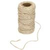 Sisal touw 1,8 mm/40 m/100 g - 3 ['sisal touw', ' sisal touw', ' touw voor tomaten', ' touw voor komkommers', ' natuurlijk touw', ' ecotouw', ' touw voor macramé', ' touw voor binden', ' touw voor handwerk']