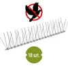 Spikes tegen vogels, op plastic strip, 10 stuks - 2 