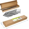 Spikes voor vogels, op metalen strip, 10 stuks - 10 ['vogelafschrikker', ' vogelspikes', ' spikes tegen vogels', ' metalen afschrikspikes', ' stalen spikes tegen duiven', ' spikes voor vensterbank', ' strip met spikes tegen vogels', ' strip met spikes voor vogels', ' roestvrije strips voor vogels', ' bescherming tegen vogels', ' bescherming tegen duiven', ' bescherming van gevel tegen vogels', ' vogels afschrikken', ' schone vensterbank', ' spikes op metalen strip', ' set spikes voor vogels', ' effectieve bescherming tegen duiven', ' vogels', ' afschrikspikes voor vogels', ' strips om vogels af te schrikken', ' hoe vogels effectief af te schrikken', ' spikes veilig voor vogels', ' strips met spikes veilig voor vogels']
