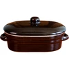 Steengoed - pot voor reuzel, langwerpig met deksel 0,75L  - 1 ['potten voor reuzel', ' pot voor reuzel', ' aardewerken pot voor reuzel', ' steengoed pot voor reuzel', ' steengoed pot voor reuzel', ' pot voor reuzel steengoed\r\n']