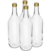 Tafel Fles 1 L met dop fi28 - 4 stuks - 13 