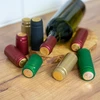 Thermische kappen met perforatie mix kleuren 100st. - 2 ['Krimpkappen met perforatie', ' kappen voor flessenhals', ' krimpkappen voor flessen', ' krimpkappen', ' kappen voor flessen']