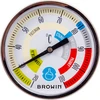 Thermometer voor destillatie (+20°C tot +110°C) 5,5cm - 2 ['temperatuur', ' temperatuurcontrole', ' thermometer voor distilleerapparaat', ' distilleerapparaat thermometer', ' wijzerplaatthermometer', ' precisiethermometer']