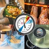 Thermometer voor hamkoker 0,8 kg (0°C tot +120°C) 9,0cm - 7 ['thermometer voor hamkoker', ' voor vleeswaren', ' voor vlees', ' voor gerechten', ' voor koken', ' hamkoker 0', '8 kg', ' accessoires voor hamkoker', ' thermometer met gekleurde wijzerplaat', ' keukenthermometer']