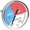 Thermometer voor rokerij en BBQ (0°C tot +250°C) 5,2cm - 10 