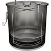 Thuisrokerij 5 kg - 4 ['rokerij in een pot', ' manier van vis roken', ' kaas roken', ' vlees roken', ' vis roken', ' roken thuis', ' roken zonder rook', ' gerookte zalm', ' gerookte kip', ' gerookte karper', ' thuisrokerij', ' roken thuis', '\r\nRokerij in een pot van 18l voor op een gasfornuis', ' rokerij voor op een gasfornuis']