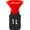 Trechter voor potten 150/55 mm - 3 ['trechter voor pot', ' trechter voor het vullen van potten', ' trechter voor conserven', ' brede trechter voor potten', ' accessoires voor zelfgemaakte conserven', ' keukengadget']