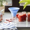 Trechter voor potten 150/55 mm - 6 ['trechter voor pot', ' trechter voor het vullen van potten', ' trechter voor conserven', ' brede trechter voor potten', ' accessoires voor zelfgemaakte conserven', ' keukengadget']