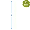 Tuinstokken Bioogród – gecoat staal, 0,9 m, fi 8 mm, 10 stuks - 3 ['tuinstok', ' plantstok', ' plantensteun', ' tuinsteun', ' metalen tuinsteunen', ' klimplantensteun', ' steunen voor klimplanten', ' metalen steunen voor bloemen', ' gecoate metalen stokken', ' gecoate plantstok', ' rechte stalen stok', ' tuinaccessoires', ' hoe zorg je voor planten', ' aanbevolen stokken voor planten', ' groene stok', ' gecoate stalen stokken']