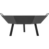 Tuinvuurplaats ø 70 cm - loftstijl - 2 ['vuurplaats in de tuin', ' ronde vuurplaats', ' kampvuur', ' onder de ketel', ' Poolse vuurplaats', ' geschilderde vuurplaats', ' kampvuurplaats', ' gietijzeren ketel', ' grill', ' driepoot', ' hittebestendige vuurplaats', ' zwarte vuurplaats', ' moderne vuurplaats', ' design vuurplaats']