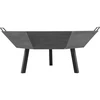 Tuinvuurplaats ø 80 cm - loft - 2 ['vuurplaats in de tuin', ' ronde vuurplaats', ' kampvuur', ' onder de ketel', ' Poolse vuurplaats', ' geschilderde vuurplaats', ' kampvuurplaats', ' gietijzeren ketel', ' grill', ' driepoot', ' hittebestendige vuurplaats', ' zwarte vuurplaats', ' moderne vuurplaats', ' design vuurplaats']