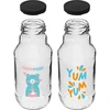 Twist-off fles 330 ml met dop fi43 en kleurrijke opdruk - 6 stuks - 4 ['Kubuś fles', ' kinderfles', ' fles met opdruk', ' fles voor sap', ' fles voor tomatenpuree', ' fles voor siroop', ' fles 330 ml', ' fles met dop', ' fles met klik', ' fles voor smoothie']