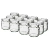 Twist-off pot 212 ml, fi 66 - 12 stuks - 2 ['glazen pot 200 ml', ' pot 212 ml', ' glazen potjes', ' kleine potten', ' potten met deksels', ' glazen potjes', ' potten voor conserven', ' potjes voor jam', ' pot deksels fruit', ' pot voor kruiden', ' pot voor confituren']