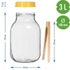 Twist-off pot 3 L, tang en kunststof deksel fi 100, met handvat - 7 ['pot', ' glazen pot', ' glazen pot met deksel', ' pot met deksel', ' pot voor het inmaken van augurken', ' pot voor augurken', ' pot voor likeuren', ' pot voor likeuren', ' pot met handvat', ' deksel met handvat', ' praktische pot', ' pot met handvat', ' mooie pot', ' welke pot te kopen', ' pot met tang', ' pot voor augurken', ' pot voor ingelegde augurken']