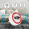 Ultrasone insectenverjager - voor huishoudelijk gebruik - 10 ['afschrikmiddel', ' insectenafschrikker', ' ultrasone afschrikker', ' elektrische afschrikker', ' insectenverjager']