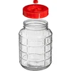 Universele pot 10 L - 4 ['wijnpot', ' inmaakpot', ' wijnpot', ' grote glazen pot', ' voor likeur']