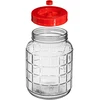 Universele pot 8 L - 4 ['wijnpot', ' inmaakpot', ' wijnpot', ' grote glazen pot', ' voor likeur']