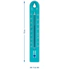 Universele thermometer (-30 tot +50°C), 17 cm, blauw - 4 ['thermometer', ' universele thermometer', ' thermometer van kunststof', ' thermometer met duidelijke schaal', ' thermometer met dubbele schaal in °C en °F', ' thermometer voor ruimtes met hoge luchtvochtigheid', ' buitenthermometer tot -30°C', ' vochtbestendige thermometer', ' thermometer in blauwe kleur', ' stevige thermometer']