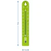 Universele thermometer (-30 tot +50°C), 17 cm, groen - 4 ['thermometer', ' universele thermometer', ' thermometer van kunststof', ' thermometer met duidelijke schaal', ' thermometer met dubbele schaal in °C en °F', ' thermometer voor ruimtes met hoge luchtvochtigheid', ' buitenthermometer tot -30°C', ' vochtbestendige thermometer', ' thermometer in groene kleur', ' stevige thermometer']