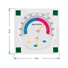 Universele thermometer met hygrometer transparant, zelfklevend (-50°C tot +50°C) - 2 ['universele thermometer', ' buitenthermometer', ' raampthermometer', ' balkonthermometer', ' vensterthermometer', ' thermometer', ' thermometer met duidelijke schaal', ' thermometer van kunststof', ' ruitthermometer', ' zelfklevende thermometer', ' thermometer met hygrometer']