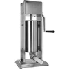 Verticale premium worstenvuller 5 L - 3 ['worstenvuller', ' verticale worstenvuller', ' beste worstenvuller', ' worstmachine', ' worstmaker', ' worstmaker', ' worstenset', ' worstenvuller', ' slagersvuller', ' verticale vuller', ' trechters voor worstenvullers', ' innovatieve slagersvuller', ' worstenvuller van 5 L', ' zelfgemaakte worsten', ' huiselijke worstenvuller']