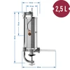 Verticale vuller 2,5 kg - 10 ['worstenvuller', ' voor zelfgemaakte worsten', ' voor vleeswaren', ' voor Krakauer', ' thuisvleeswaren', ' voor darmen', ' voor eiwitomhulsels', ' hoe worsten vullen', ' worstenvuller', ' vleesvuller', ' verticale vuller']