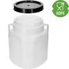 Vierkant Vat van 20 L, wit, met handvatten, Sterk - 4 ['vaten voor het fermenteren', ' vaten voor augurken', ' vat voor komkommers', ' vat voor kool', ' vat voor het fermenteren van komkommers', ' vat voor het fermenteren van kool', ' vierkant vat', ' afsluitbaar vat', ' voedselvat', ' schroefvat', ' plastic vat', ' kunststof vat', ' vat met handvatten', ' goed vat', ' wit vat', ' vat met deksel', ' luchtdicht vat', ' regenton', ' vat voor regenwater']