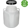 Vierkant Vat van 50 L, wit, met handvatten 50 L - 4 ['vaten voor het fermenteren', ' vaten voor augurken', ' vat voor komkommers', ' vat voor kool', ' vat voor het fermenteren van komkommers', ' vat voor het fermenteren van kool', ' vierkant vat', ' afsluitbaar vat', ' voedselvat', ' schroefvat', ' plastic vat', ' kunststof vat', ' vat met handvatten', ' goed vat', ' wit vat', ' vat met deksel', ' luchtdicht vat', ' regenton', ' vat voor regenwater', ' vat van 50 liter']