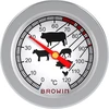 Vleesthermometer (0°C tot +120°C) 12,5cm - 7 ['temperatuur', ' culinaire thermometer', ' gastronomische thermometer', ' voedselthermometer', ' voedselthermometer met sonde', ' vleesthermometer', ' thermometer met sonde', ' keukenthermometer met sonde', ' vleessonde', ' baktthermometer', ' kookthermometer', ' rookthermometer', ' oventhermometer', ' bakthermometer', ' thermometer met sensor']