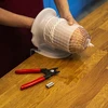 Vleeswaren net met afmetingen 15 cm x 50 m, met thermische weerstand tot 220°C - 5 ['net voor ham', ' voedingsnet', ' net voor vleeswaren', ' net voor het roken van vleeswaren', ' net voor gerijpte vleeswaren']