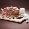 Vleeswaren net met afmetingen 15 cm x 50 m, met thermische weerstand tot 220°C - 10 ['net voor ham', ' voedingsnet', ' net voor vleeswaren', ' net voor het roken van vleeswaren', ' net voor gerijpte vleeswaren']