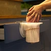 Vleeswaren net met afmetingen 18 cm x 3 m, met thermische weerstand tot 220°C - 5 ['net voor ham', ' voedingsnet', ' net voor vleeswaren', ' net voor het roken van vleeswaren', ' net voor gerijpte vleeswaren']