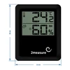 Weerstation – elektronisch, draadloos, zwart - 6 ['weerstations', ' thuis weerstation', ' temperatuur', ' omgevingstemperatuur', ' temperatuurcontrole', ' elektronische thermometer', ' binnenthermometer', ' vochtigheidsmeter', ' thermometer met hygrometer', ' thermometer met vochtigheidsmeter', ' luchtvochtigheidsmeter', ' weerstation']