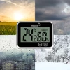 Weerstation – elektronisch, draadloos, zwart - 12 ['weerstations', ' thuis weerstation', ' temperatuur', ' omgevingstemperatuur', ' temperatuurcontrole', ' elektronische thermometer', ' binnenthermometer', ' vochtigheidsmeter', ' thermometer met hygrometer', ' thermometer met vochtigheidsmeter', ' luchtvochtigheidsmeter', ' weerstation']