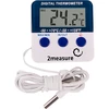 Weerstation – elektronisch, sonde, wit  - 1 ['weerstations', ' thuis weerstation', ' temperatuur', ' omgevingstemperatuur', ' temperatuurcontrole', ' elektronische thermometer', ' binnenthermometer', ' buitenthermometer', ' thermometer buiten', ' thermometer met sonde', ' elektronische thermometer met sonde', ' weerstation']