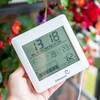 Weerstation – elektronisch, verlicht, sonde, wit - 9 ['weerstations met sonde', ' thermometer-hygrometer', ' multifunctioneel weerstation', ' voor temperatuurmeting', ' met klok', ' verlicht display', ' mini-max geheugen', ' vochtigheidsmeting', ' browin', ' weerstation']