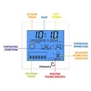 Weerstation – elektronisch, verlicht, sonde, wit - 5 ['weerstations met sonde', ' thermometer-hygrometer', ' multifunctioneel weerstation', ' voor temperatuurmeting', ' met klok', ' verlicht display', ' mini-max geheugen', ' vochtigheidsmeting', ' browin', ' weerstation']