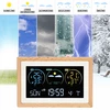 Weerstation (RCC,DCF) - elektronisch, draadloos, verlicht, sensor, wit - 10 ['draadloos weerstation', ' meting van buitentemperatuur en binnentemperatuur', ' vochtigheidsmeting', ' weerstation met kalender', ' weerstation met wekker', ' nauwkeurig weerstation', ' weerstation', ' elektronisch weerstation', ' universeel weerstation', ' ideale weerindicator']