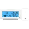 Weerstation RCC, DCF – elektronisch, draadloos, verlichte sensor, wit - 6 