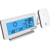 Weerstation RCC, DCF – elektronisch, draadloos, verlichte sensor, wit - 2 ['weerstations', ' thuis weerstation', ' temperatuur', ' omgevingstemperatuur', ' temperatuurcontrole', ' elektronische thermometer', ' thermometer met sensor', ' binnenthermometer', ' buitenthermometer', ' thermometer buiten', ' weerstation']
