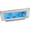 Weerstation RCC, DCF – elektronisch, draadloos, verlichte sensor, wit - 3 ['weerstations', ' thuis weerstation', ' temperatuur', ' omgevingstemperatuur', ' temperatuurcontrole', ' elektronische thermometer', ' thermometer met sensor', ' binnenthermometer', ' buitenthermometer', ' thermometer buiten', ' weerstation']