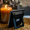 Weerstation RCC, DCF – elektronisch, draadloos, verlichte sensor, zwart - 12 ['weerstations', ' thuis weerstation', ' temperatuur', ' omgevingstemperatuur', ' temperatuurcontrole', ' elektronische thermometer', ' thermometer met sensor', ' binnenthermometer', ' buitenthermometer', ' thermometer buiten', ' hygrometer', ' weerstation']