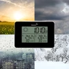 Weerstation RCC – elektronisch, draadloos, verlichte sensor, zwart - 21 ['weerstations', ' thuis weerstation', ' temperatuur', ' omgevingstemperatuur', ' temperatuurcontrole', ' elektronische thermometer', ' thermometer met sensor', ' binnenthermometer', ' buitenthermometer', ' thermometer buiten', ' weerstation']
